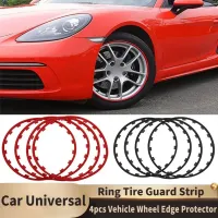 Universal 4-Piece Wheel Rim Protectors thumbnail 1