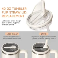 Stanley Cup Flip Straw Lid Replacement thumbnail 4