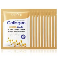 Collagen Protein Facial Masks 10-Pack thumbnail 4