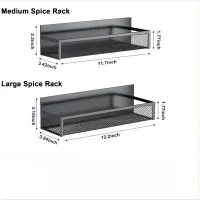 Magnetic Fridge Storage Basket Set thumbnail 2