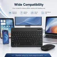 Mini Bluetooth Keyboard & Mouse Set thumbnail 2