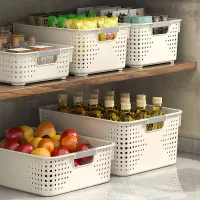 Vented Stackable Storage Baskets with Handles thumbnail 2