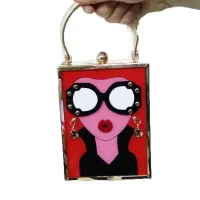 FGG Metal Chain Crossbody Clutch thumbnail 6