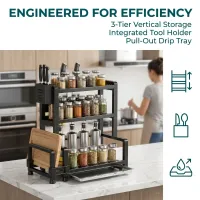 3-Tier Spice Rack Organizer thumbnail 2