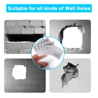 Drywall Repair Kit 3pcs Aluminum Patch thumbnail 6