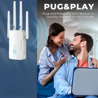 1200Mbps Dual Band WiFi Extender thumbnail 6