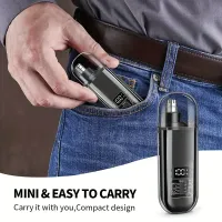 USB-C Nose & Ear Hair Trimmer Kit thumbnail 2