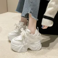 Women's Chunky Platform Sneakers - 9.5CM Sole thumbnail 3