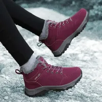 White Basketball Hiking Shoes for Women thumbnail 2