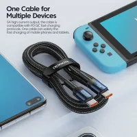 Toocki 100W USB-C Fast Charging Cable thumbnail 6