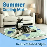 Extra Large Cooling Dog Mat - Breathable Pet Bed thumbnail 3