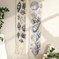 Coastal Seashell Cotton Wall Hanging thumbnail 3