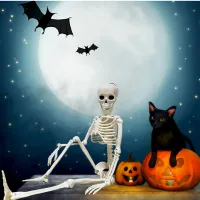 Halloween Skeleton Decoration Prop thumbnail 4