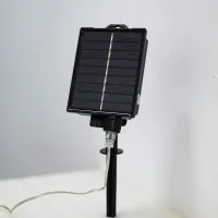Solar American Flag Stake Lights thumbnail 5