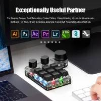 2.4G Wireless Macro Keyboard with RGB thumbnail 2
