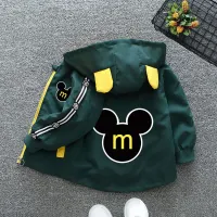 Kids Spring Autumn Hooded Jacket thumbnail 1