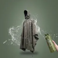 3-in-1 Tactical Rain Poncho thumbnail 3