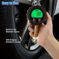 Digital Tire Pressure Gauge 3-255 PSI thumbnail 5