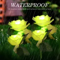 Solar LED Rose Flower Light thumbnail 5