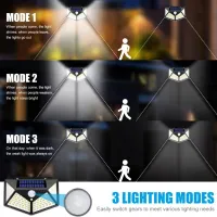 100 LED Solar Security Lights thumbnail 3