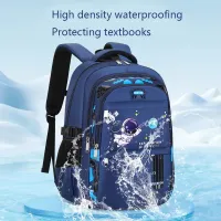 Kids Astronaut Waterproof School Backpack thumbnail 3