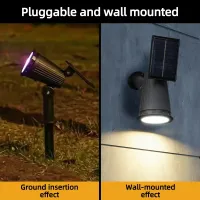 Solar Motion Sensor Wall Lamp thumbnail 4
