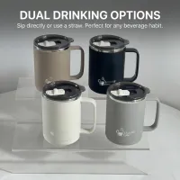 304 Stainless Steel Insulated Coffee Mug thumbnail 6
