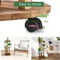 5-Tier Wood Plant Stand thumbnail 5