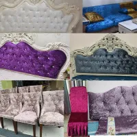 Stretch Velvet Diamond Luster Fabric thumbnail 4