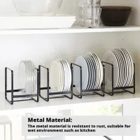 Plate Storage Organizer Rack thumbnail 4