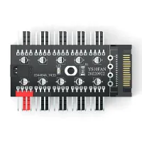 TEUCER 10-Port PWM Fan Hub Splitter thumbnail 4