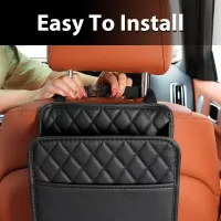PU Leather Car Seat Back Organizer thumbnail 2