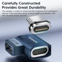 Toocki USB-C Magnetic OTG Adapter 100W thumbnail 4