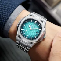 Luxury Square Military Men's Watch thumbnail 6