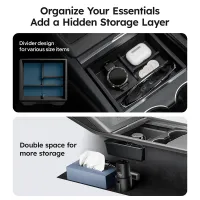 Tesla Center Console Organizer Box thumbnail 3