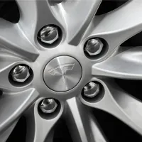 Tesla Wheel Center Hub Caps 4-Piece Set thumbnail 3