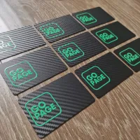 NFC Carbon Fiber Business Cards (5Pcs) thumbnail 6