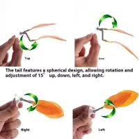 Betta Fish Leaf Hammock with Plant thumbnail 5