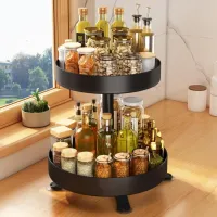 2-Tier Rotating Spice Rack thumbnail 1