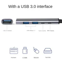 5-in-1 USB C Hub with 65W PD thumbnail 5