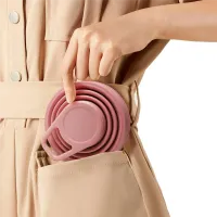 Collapsible Water Bottles 17 Oz - 2 Pack thumbnail 2