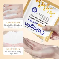 Collagen Protein Facial Masks 10-Pack thumbnail 5
