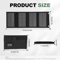 40W Foldable Solar Panel Charger thumbnail 2