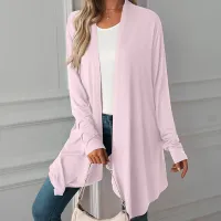 Women's Thin Long Cardigan Coat thumbnail 4