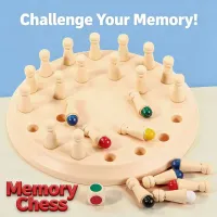 Memory Chess Matching Family Board Game thumbnail 5