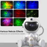 Astronaut Galaxy Projector Night Light thumbnail 2