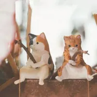 Fishing Cat Fish Tank Ornament thumbnail 2