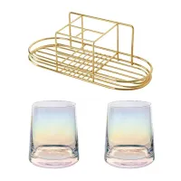 Gold Toothbrush Holder Shelf thumbnail 5