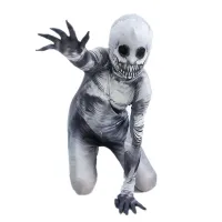 Kids Halloween Ghost Costume Bodysuit thumbnail 2