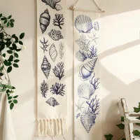 Coastal Seashell Cotton Wall Hanging thumbnail 2